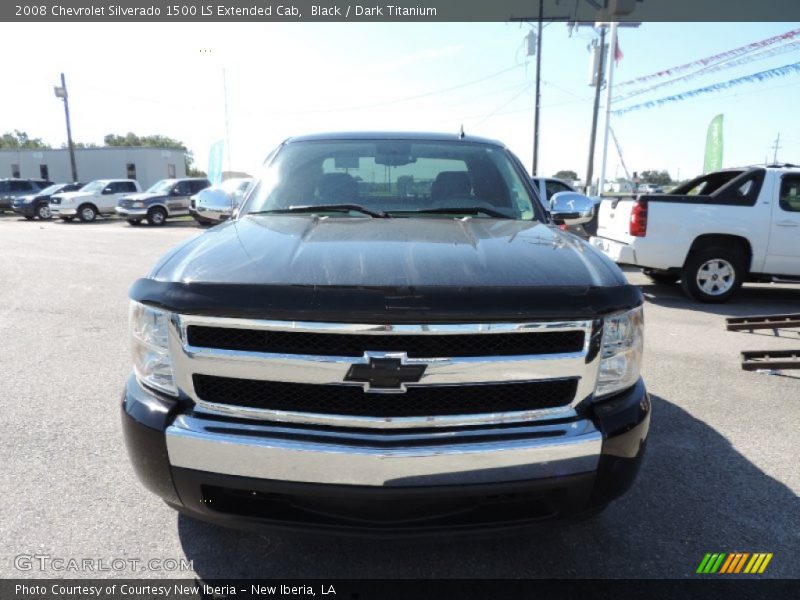 Black / Dark Titanium 2008 Chevrolet Silverado 1500 LS Extended Cab