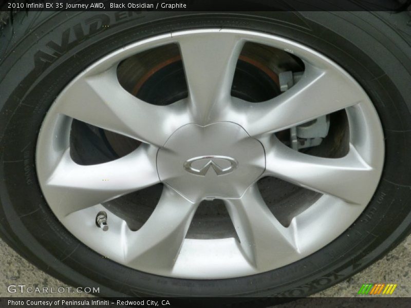 Black Obsidian / Graphite 2010 Infiniti EX 35 Journey AWD