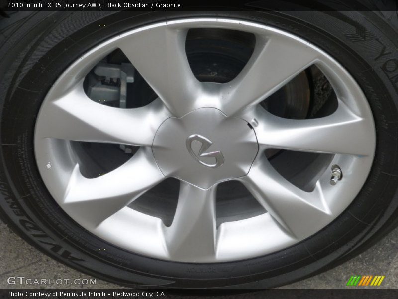 Black Obsidian / Graphite 2010 Infiniti EX 35 Journey AWD