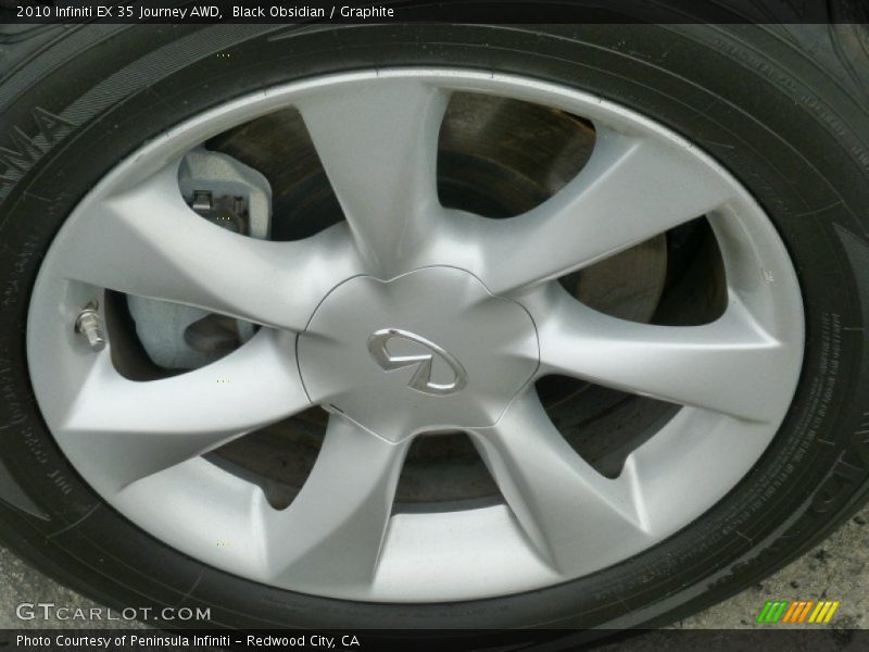 Black Obsidian / Graphite 2010 Infiniti EX 35 Journey AWD