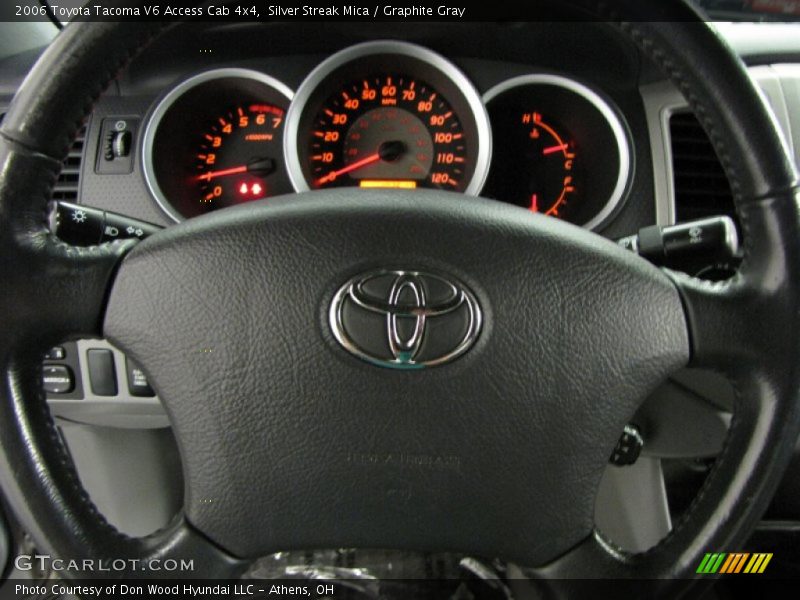 Silver Streak Mica / Graphite Gray 2006 Toyota Tacoma V6 Access Cab 4x4