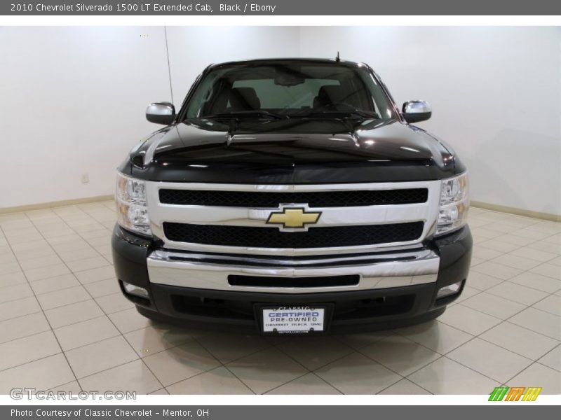 Black / Ebony 2010 Chevrolet Silverado 1500 LT Extended Cab