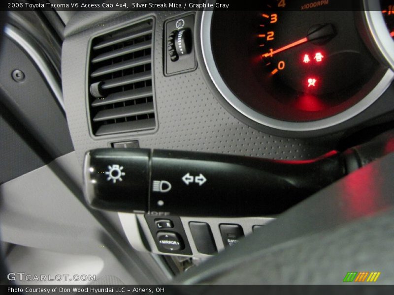 Silver Streak Mica / Graphite Gray 2006 Toyota Tacoma V6 Access Cab 4x4