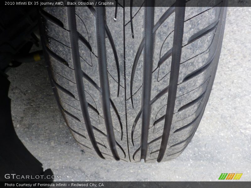 Black Obsidian / Graphite 2010 Infiniti EX 35 Journey AWD