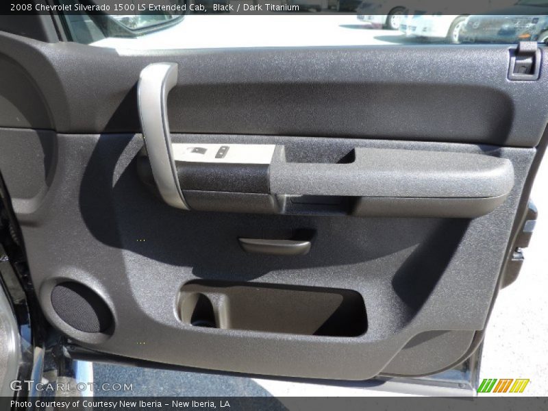 Black / Dark Titanium 2008 Chevrolet Silverado 1500 LS Extended Cab