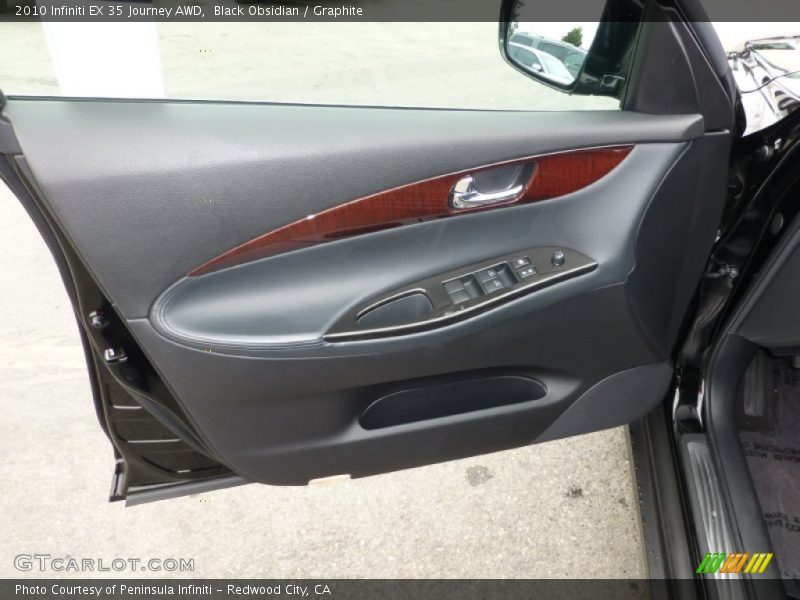Black Obsidian / Graphite 2010 Infiniti EX 35 Journey AWD