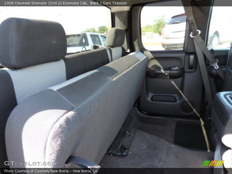 Black / Dark Titanium 2008 Chevrolet Silverado 1500 LS Extended Cab