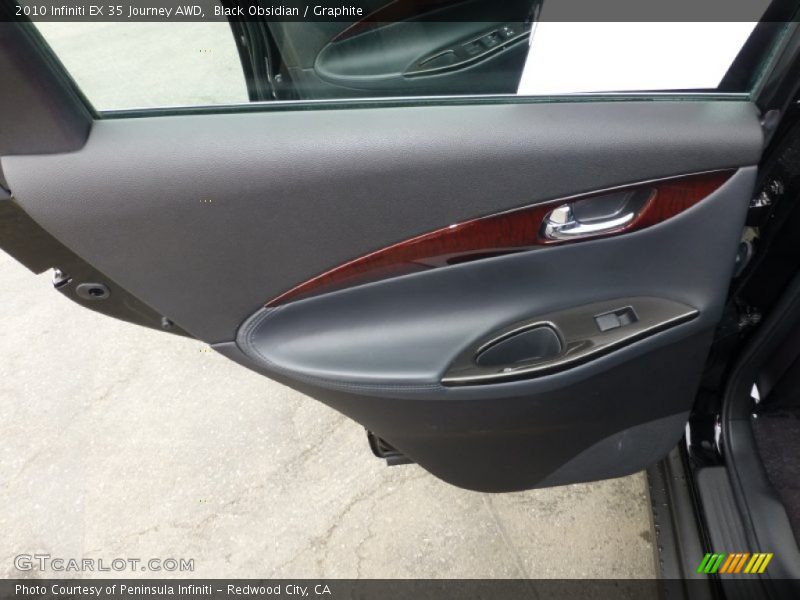 Black Obsidian / Graphite 2010 Infiniti EX 35 Journey AWD