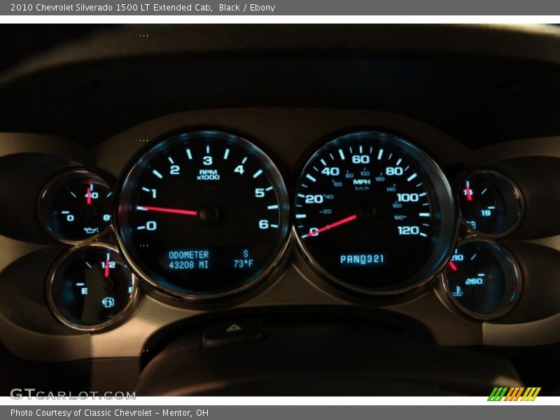 Black / Ebony 2010 Chevrolet Silverado 1500 LT Extended Cab