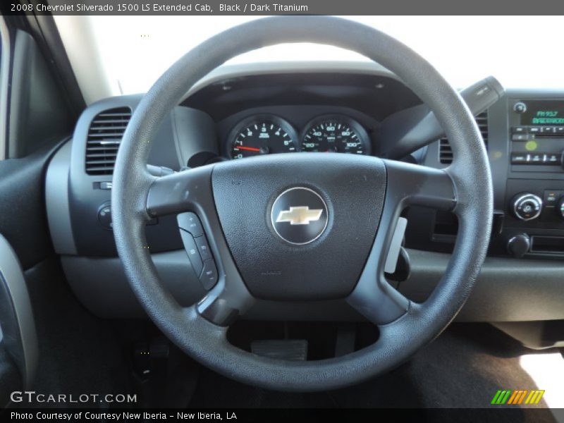 Black / Dark Titanium 2008 Chevrolet Silverado 1500 LS Extended Cab