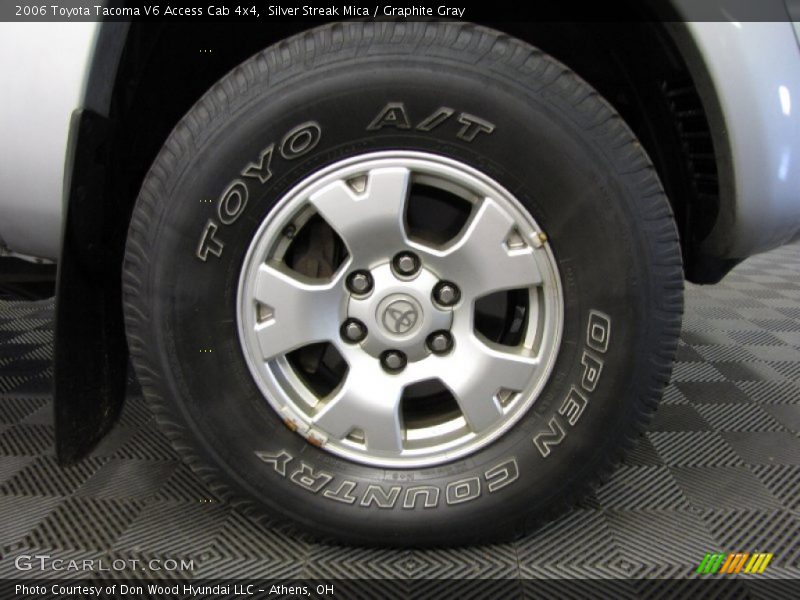 Silver Streak Mica / Graphite Gray 2006 Toyota Tacoma V6 Access Cab 4x4