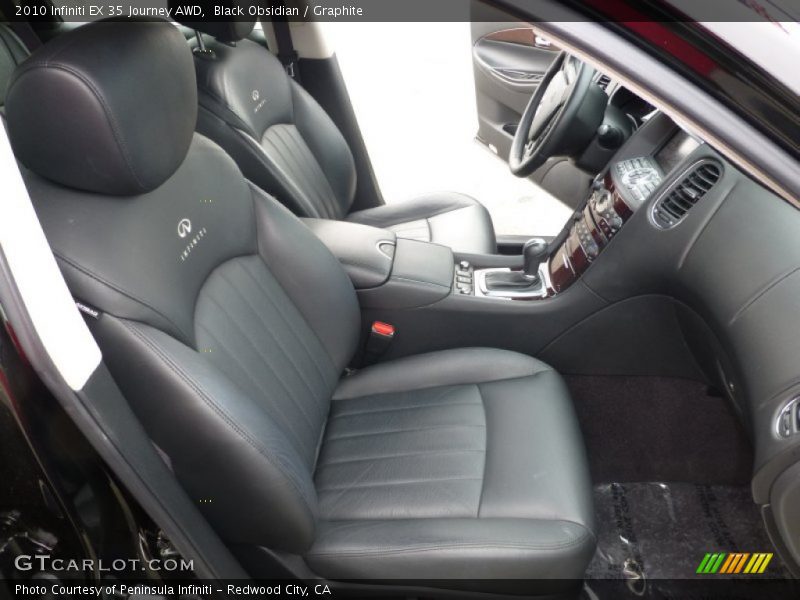 Black Obsidian / Graphite 2010 Infiniti EX 35 Journey AWD