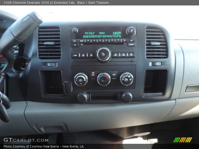 Black / Dark Titanium 2008 Chevrolet Silverado 1500 LS Extended Cab