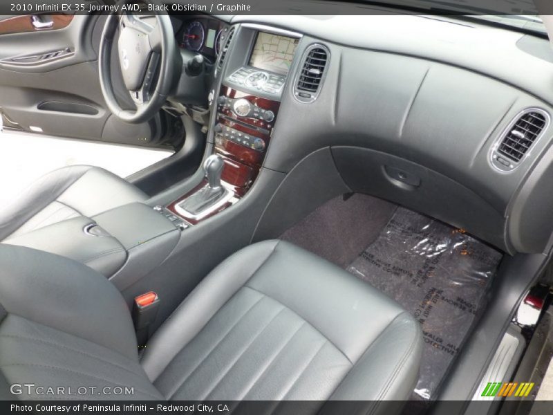 Black Obsidian / Graphite 2010 Infiniti EX 35 Journey AWD
