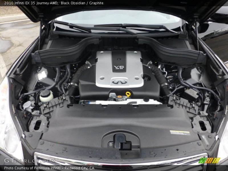 Black Obsidian / Graphite 2010 Infiniti EX 35 Journey AWD