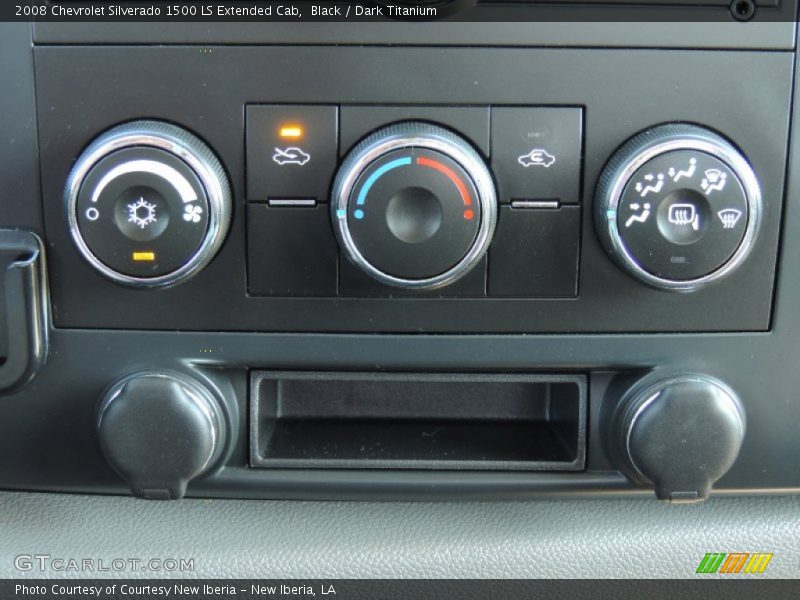 Black / Dark Titanium 2008 Chevrolet Silverado 1500 LS Extended Cab