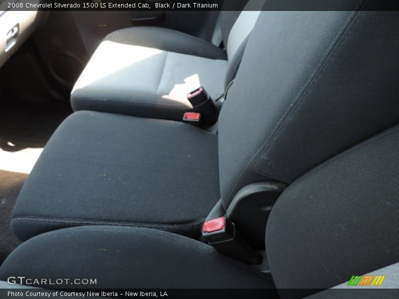 Black / Dark Titanium 2008 Chevrolet Silverado 1500 LS Extended Cab