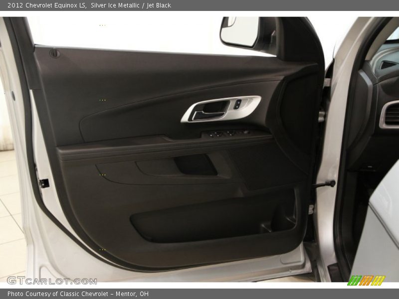 Silver Ice Metallic / Jet Black 2012 Chevrolet Equinox LS