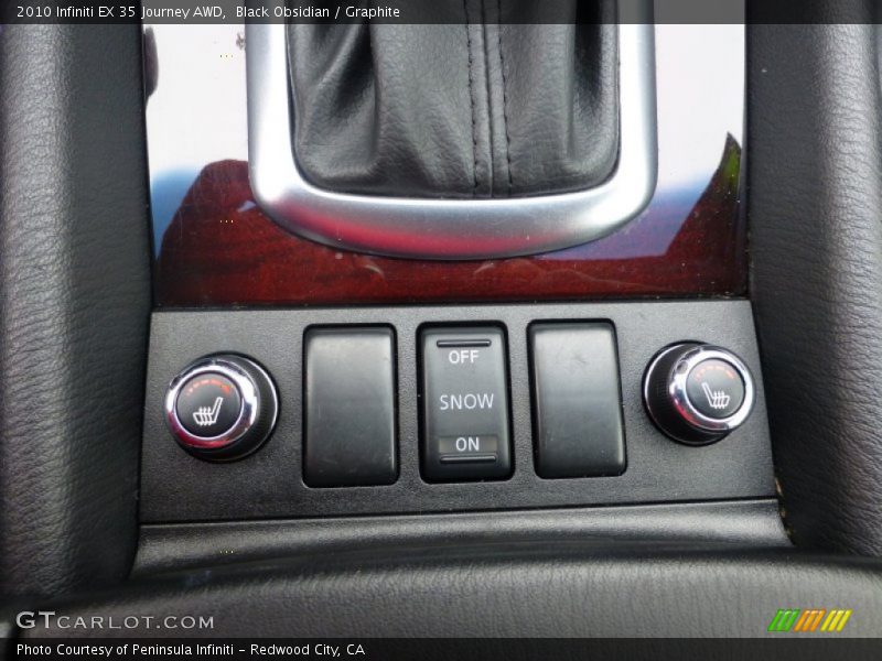 Black Obsidian / Graphite 2010 Infiniti EX 35 Journey AWD