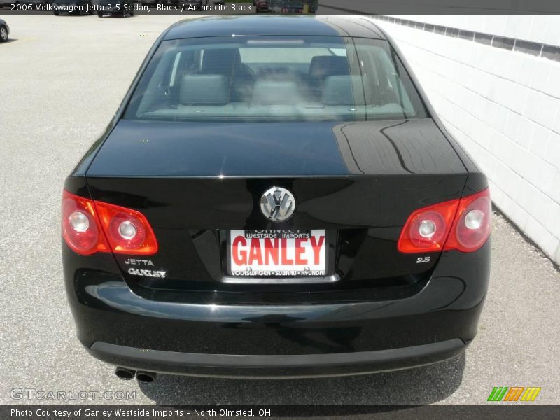 Black / Anthracite Black 2006 Volkswagen Jetta 2.5 Sedan