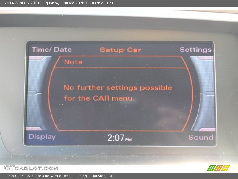 Brilliant Black / Pistachio Beige 2014 Audi Q5 2.0 TFSI quattro