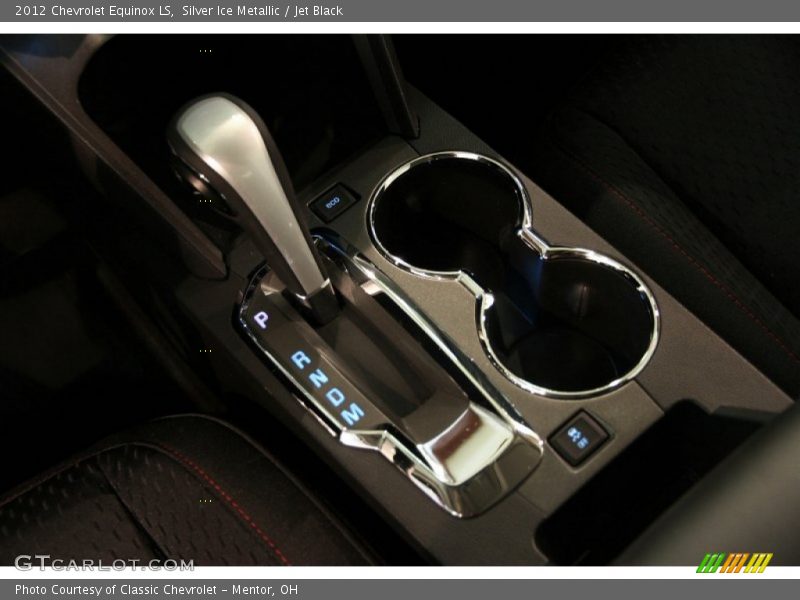 Silver Ice Metallic / Jet Black 2012 Chevrolet Equinox LS