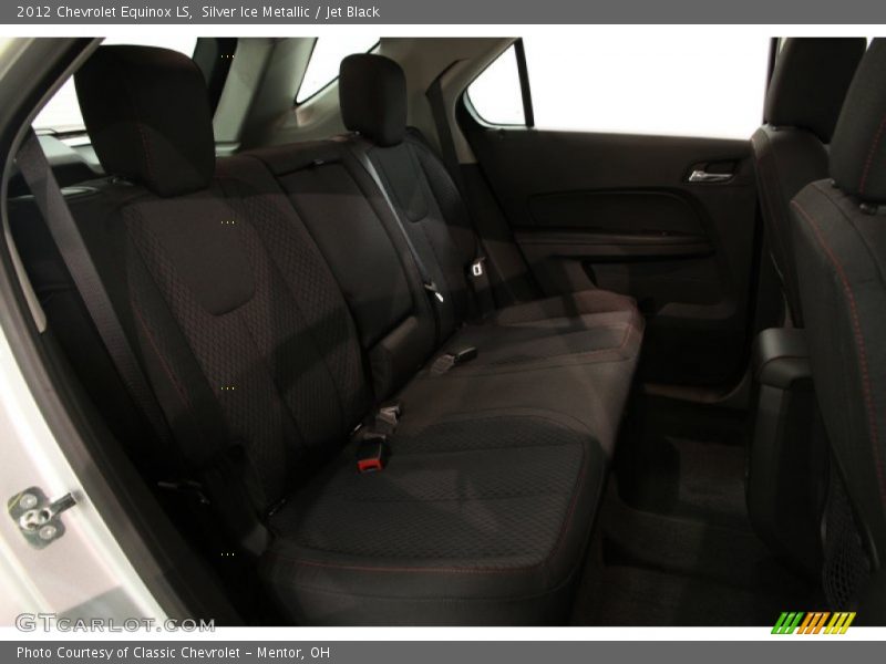 Silver Ice Metallic / Jet Black 2012 Chevrolet Equinox LS