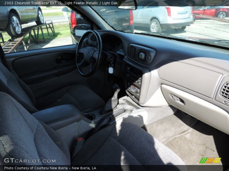 Light Pewter Metallic / Light Oak 2003 Chevrolet TrailBlazer EXT LS