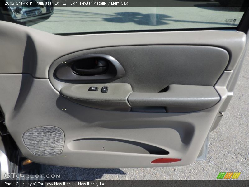 Light Pewter Metallic / Light Oak 2003 Chevrolet TrailBlazer EXT LS