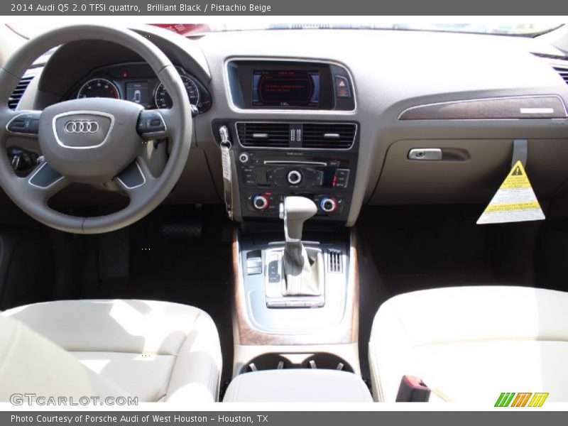 Brilliant Black / Pistachio Beige 2014 Audi Q5 2.0 TFSI quattro