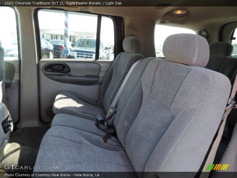 Light Pewter Metallic / Light Oak 2003 Chevrolet TrailBlazer EXT LS