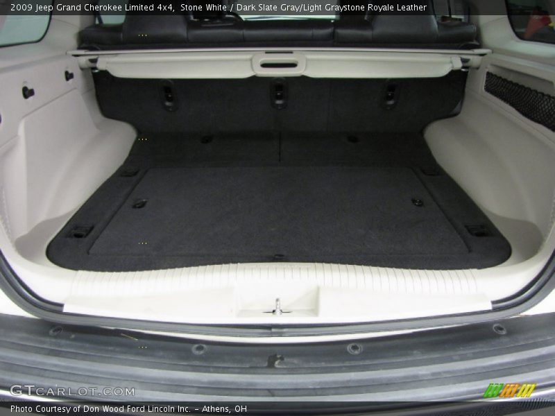 Stone White / Dark Slate Gray/Light Graystone Royale Leather 2009 Jeep Grand Cherokee Limited 4x4