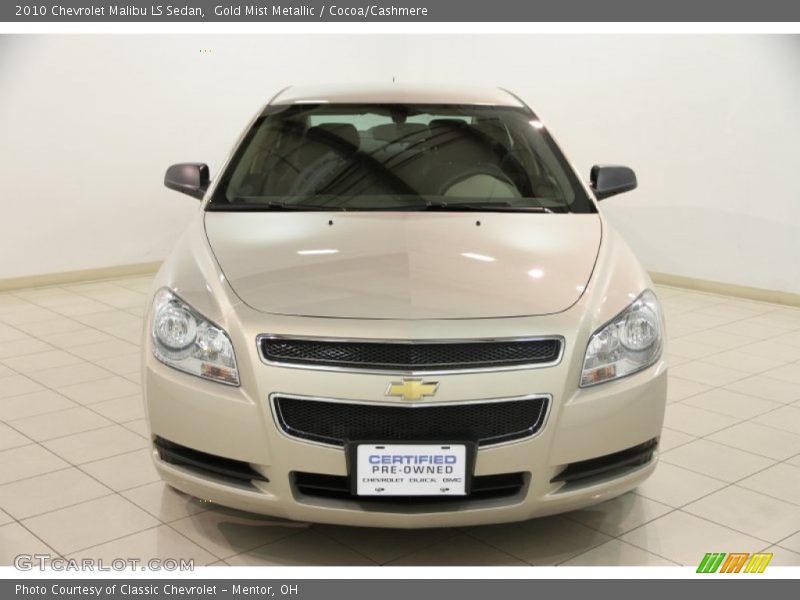 Gold Mist Metallic / Cocoa/Cashmere 2010 Chevrolet Malibu LS Sedan