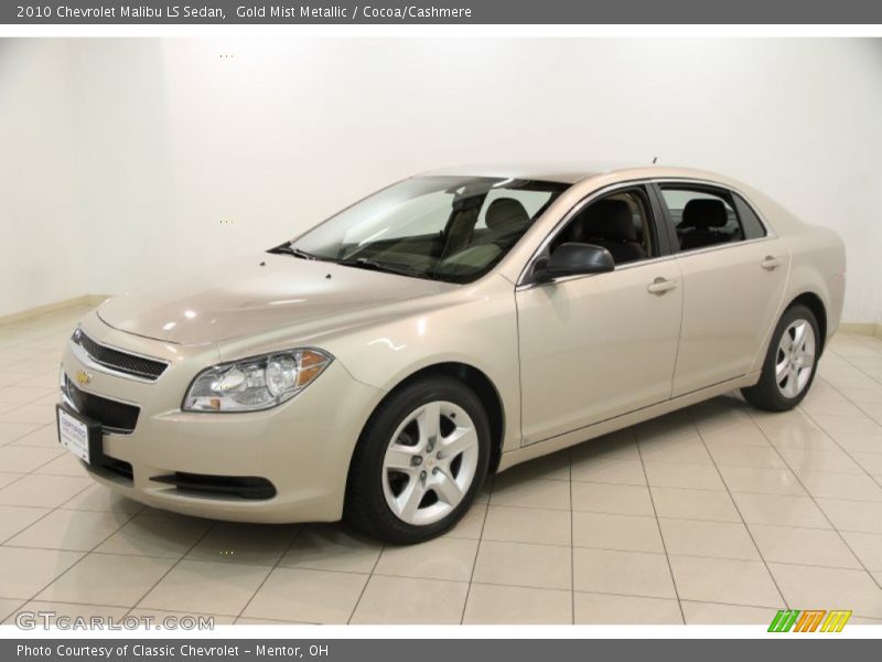 Gold Mist Metallic / Cocoa/Cashmere 2010 Chevrolet Malibu LS Sedan