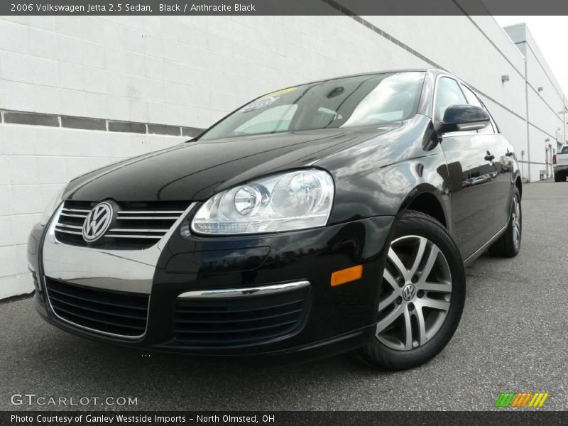 Black / Anthracite Black 2006 Volkswagen Jetta 2.5 Sedan