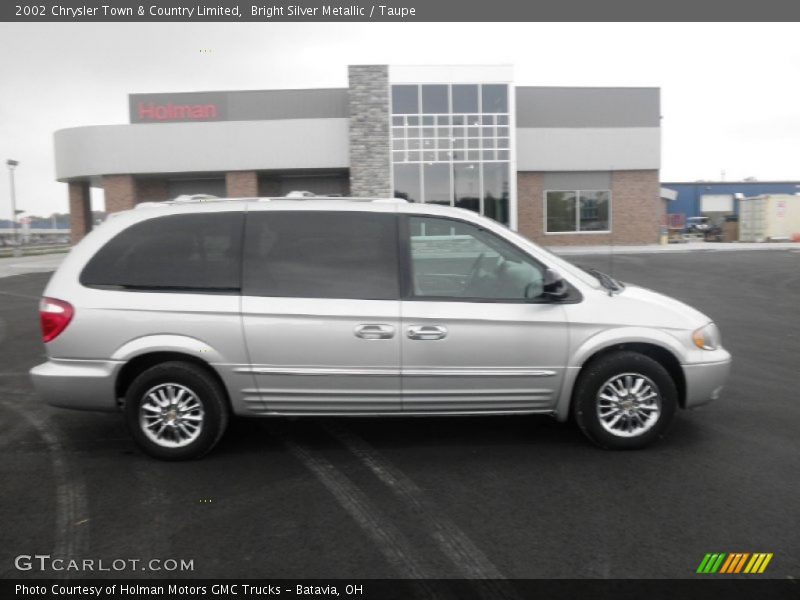 Bright Silver Metallic / Taupe 2002 Chrysler Town & Country Limited