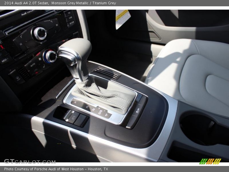 Monsoon Grey Metallic / Titanium Grey 2014 Audi A4 2.0T Sedan