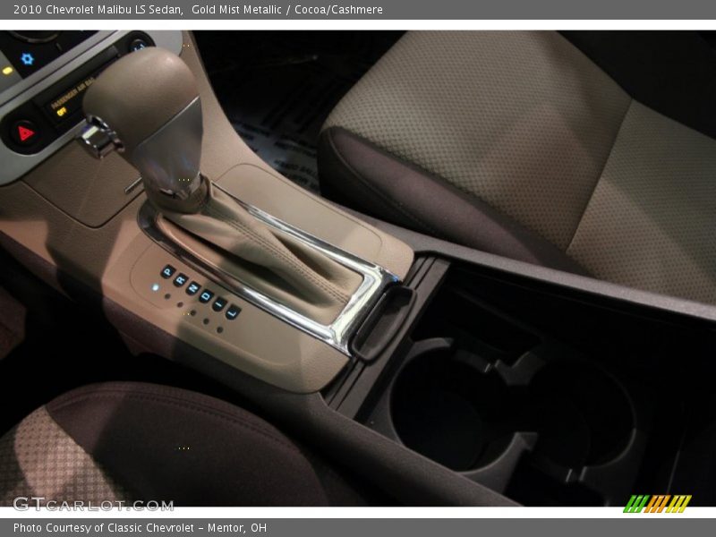 Gold Mist Metallic / Cocoa/Cashmere 2010 Chevrolet Malibu LS Sedan