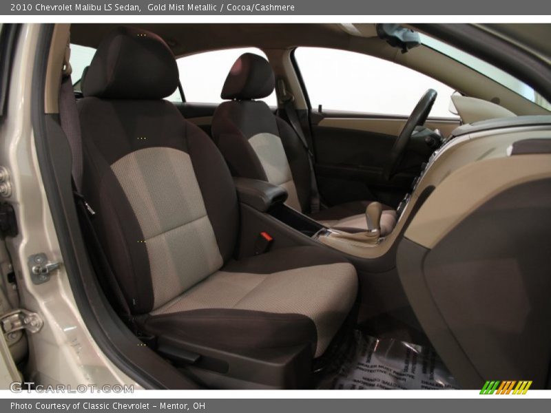 Gold Mist Metallic / Cocoa/Cashmere 2010 Chevrolet Malibu LS Sedan