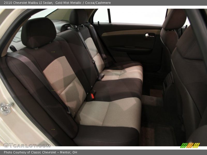 Gold Mist Metallic / Cocoa/Cashmere 2010 Chevrolet Malibu LS Sedan