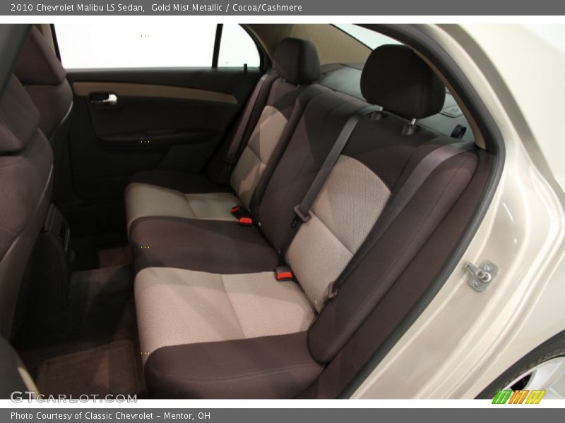 Gold Mist Metallic / Cocoa/Cashmere 2010 Chevrolet Malibu LS Sedan