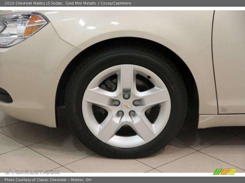 Gold Mist Metallic / Cocoa/Cashmere 2010 Chevrolet Malibu LS Sedan