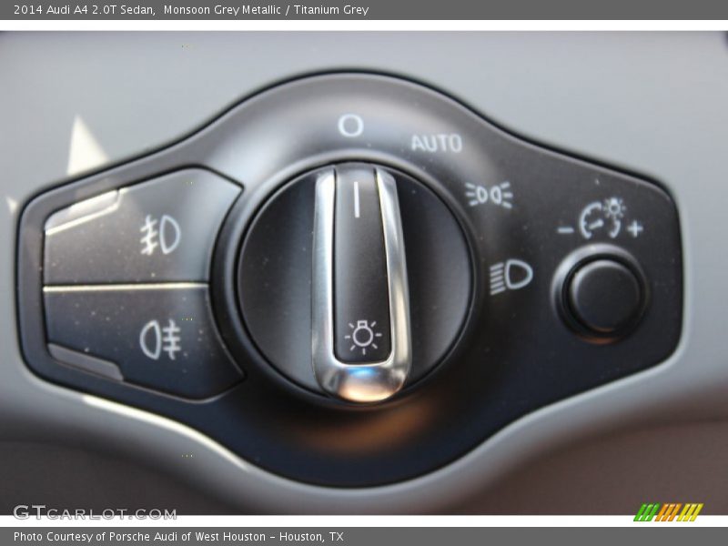 Monsoon Grey Metallic / Titanium Grey 2014 Audi A4 2.0T Sedan