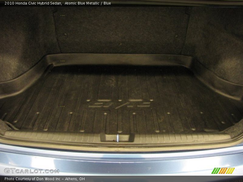 Atomic Blue Metallic / Blue 2010 Honda Civic Hybrid Sedan