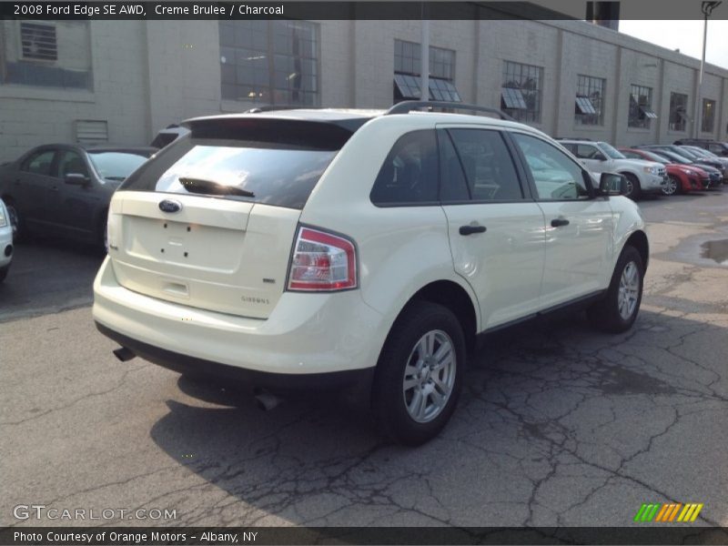 Creme Brulee / Charcoal 2008 Ford Edge SE AWD