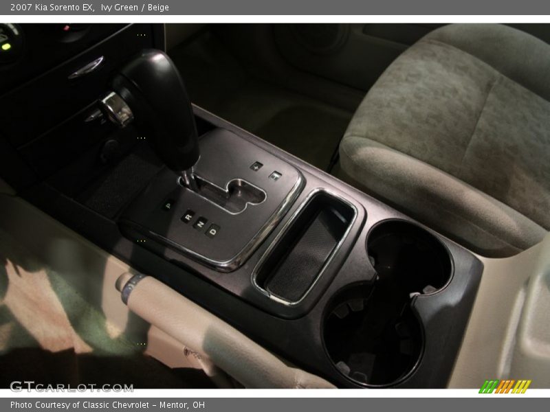 Ivy Green / Beige 2007 Kia Sorento EX