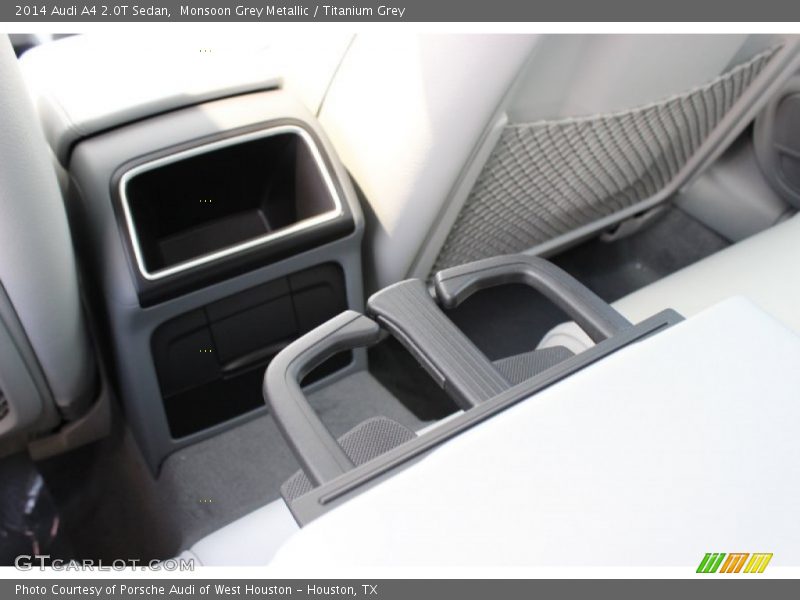 Monsoon Grey Metallic / Titanium Grey 2014 Audi A4 2.0T Sedan