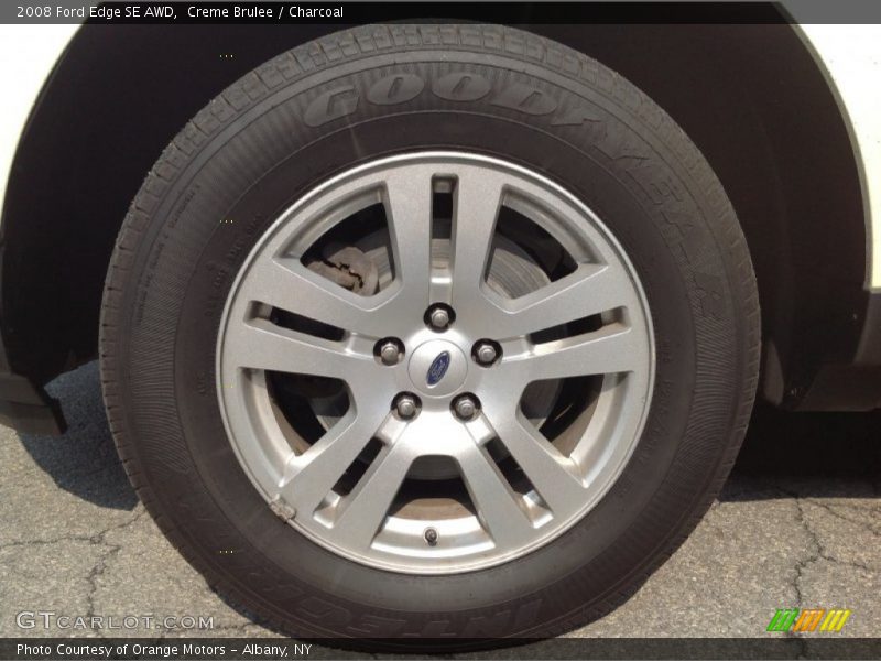 Creme Brulee / Charcoal 2008 Ford Edge SE AWD