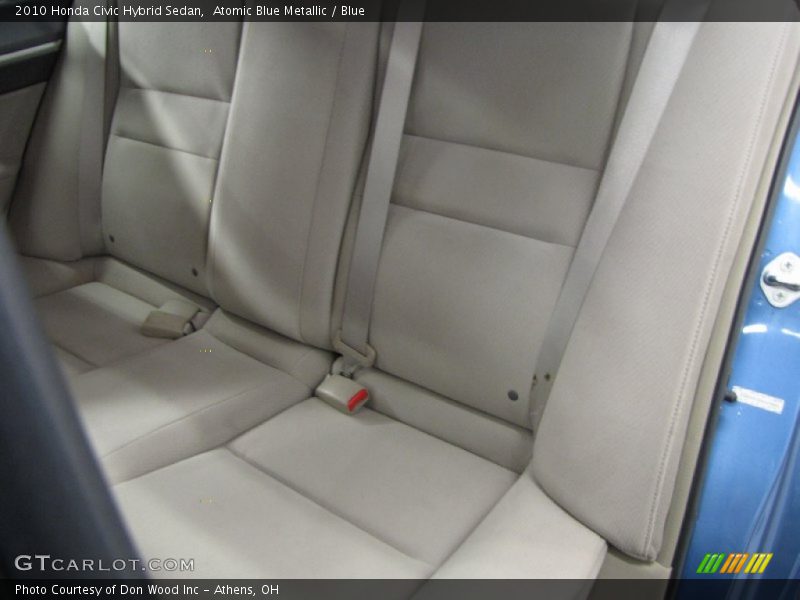Atomic Blue Metallic / Blue 2010 Honda Civic Hybrid Sedan