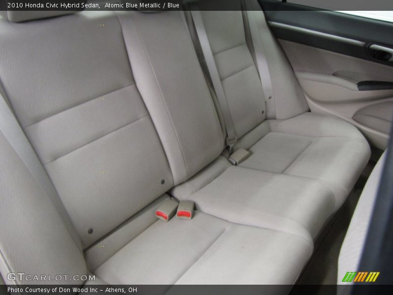 Atomic Blue Metallic / Blue 2010 Honda Civic Hybrid Sedan